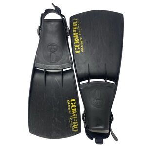 US Divers Compro Aqua Lung Pro Line Extra Small Size 5-7 Dive Fins Made in Italy